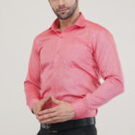 Light Gajari Color Oxford Soft Premium Cotton Formal Shirt For Men’s