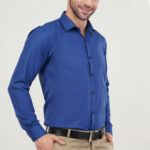 Dobby Royal Blue Premium shirt