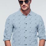 Men's Premium Firoz Printed Cotton Party Wear Shirt