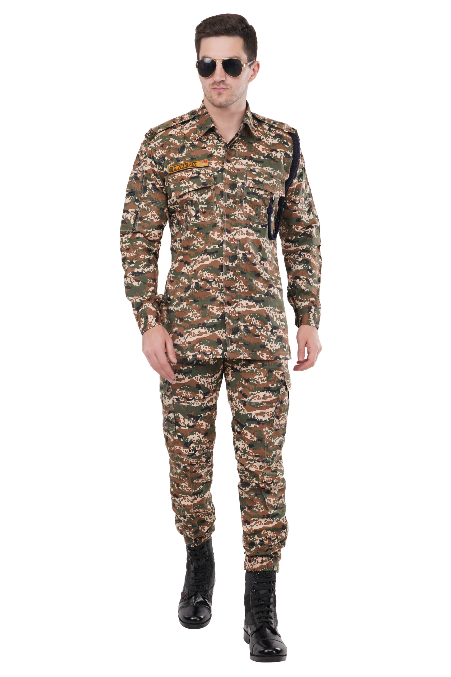 CRPF Combat Manipuri Pattern Uniform