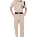 Police Khaki Uniform Vimal Premium Trovine Light Color